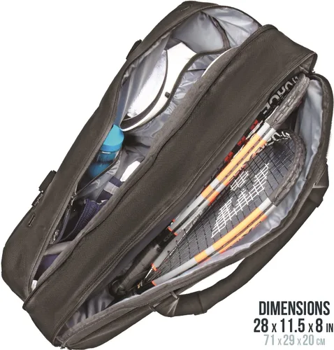 Vista 7 de Athletico Bolsa de Tenis y Raquetbol - Bolsas de Tenis para Mujeres y Hombres para Sostener Raqueta de Tenis, Raqueta de Raquetbol, Paletas