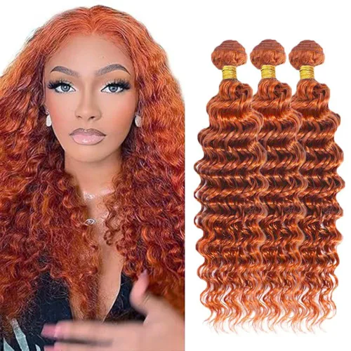 Vista 108 de Color 30 paquetes de cabello humano marrón onda del cuerpo paquetes 8 10 12 pulgadas brasileño virgen Remy extensiones de cabello humano doble trama