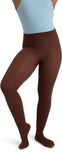 Vista 6 de Capezio Women's Womens Ultra Soft Self Knit Waistband Transition Tight Rosa ballet