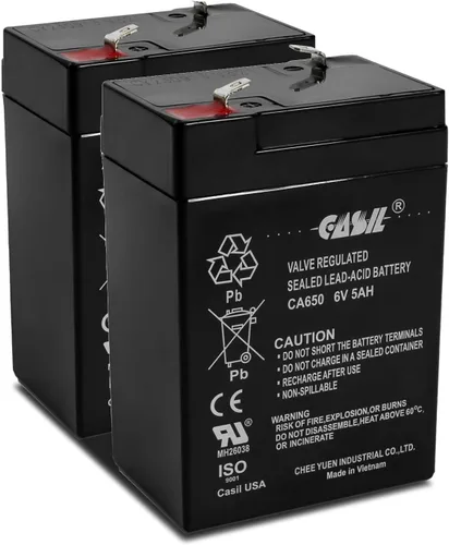 Vista 7 de Casil CA640 6v 4ah UPS batería para Lithonia ELB06042