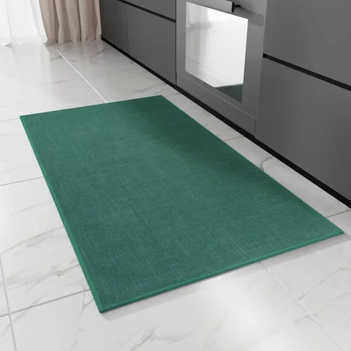 Vista 19 de Hargiis Alfombra de cocina de goma antideslizante, lavable, absorbente para piso, lavable a máquina, para frente del fregadero, puerta, lavandería
