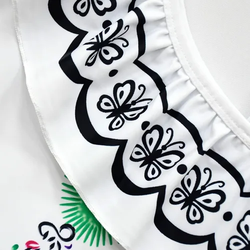 Vista 7 de Henwei Encanto - Traje de baño de una pieza para niñas y niños pequeños