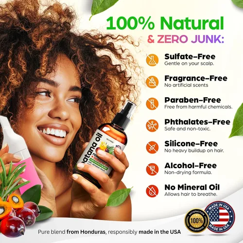 Vista 7 de Aceite de batana para el crecimiento del cabello, 100% puro, orgánico, prensado en frío, sin refinar de Honduras por Dr. Sebi, natural, vegano