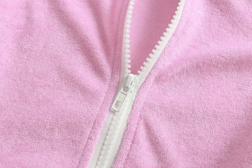 Vista 5 de LUCKYGAL Pareo de natación para niñas con cierre de cremallera para traje de baño con gafas de sol