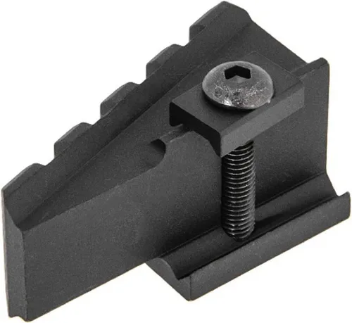 Vista 2 de GoldenBall UK Arms Airsoft Componente de montaje en riel compensado de 45 grados, color negro