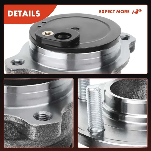 Vista 7 de A-Premium Cojinete de rueda trasera y conjunto de cubo con 5 lengüetas compatible con Mazda 3 2004-2013, 3 Sport 2009-2013, 5 2006-2010/2012-2017