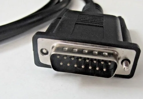 Vista 2 de Cable OBD2 OBDII para modelos de escáner de lector de código Cen-Tech 60693 60694 60794 62119 62120 reemplazo del mercado de accesorios Compatible