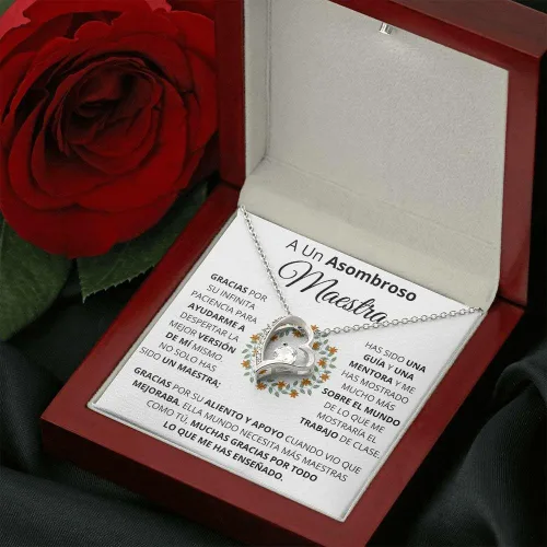 Vista 3 de Regalo Para Maestra - Regalos Para Maestras Personalizados, Accesorios Para Mujer Joyeria, Joyeria De Oro 14k Para Mujer En Oferta, Juego De