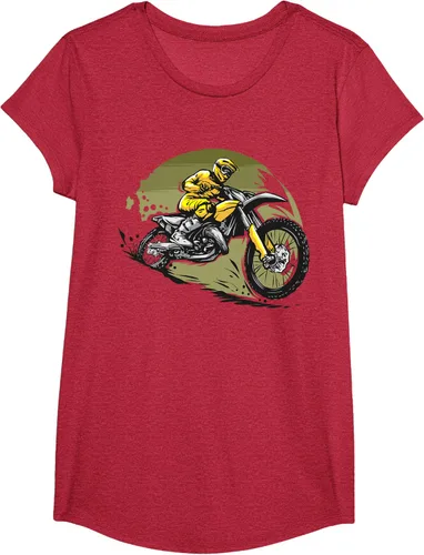 Vista 77 de Camiseta de motocross Supermotard Enduro, Negro, S