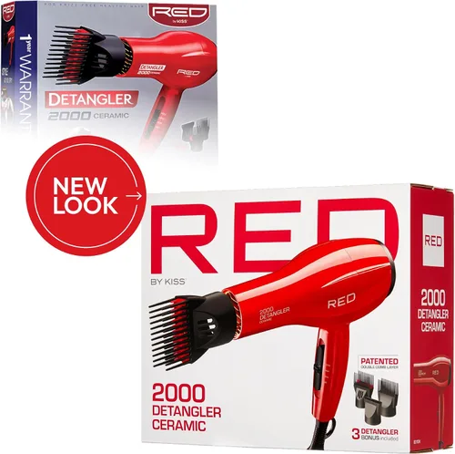 Vista 2 de Secador de cabello Red Kiss, Rojo