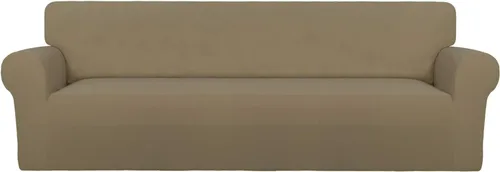 Vista 34 de PureFit Funda súper elástica para sofá reclinable con bolsillo, funda de sofá suave y antideslizante de elastano, lavable, protector de muebles