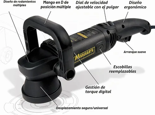 Vista 8 de Enceradora DA Meguiar's MT300 Pro Power