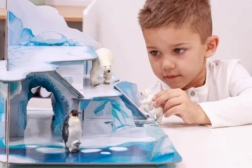 Vista 3 de Papo - Figura realista de tortuga marina boba - A partir de 3 años - Colección de vida marina - Animales marinos educativos - Juguete de idea