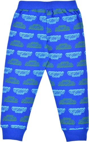 Vista 5 de PJ Masks Catboy, Owlette and Gecko - Juego de 2 pantalones deportivos para niños pequeños y pequeños, color azul marinoazul