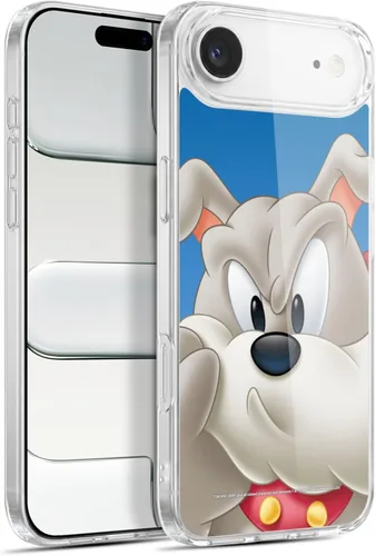 Vista 75 de Head Case Designs Funda de gel de cara completa con licencia oficial de Tom y Jerry Jerry [protección de grado militar] compatible con Apple iPhone