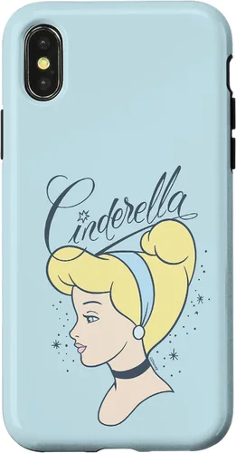 Vista 5 de Funda para iPhone 16 Disney Cenicienta con diseño de princesa estrellada