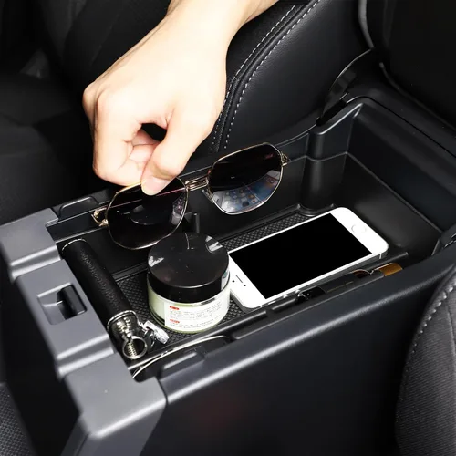 Vista 5 de PIUGILH Caja de almacenamiento para reposabrazos de automóvil compatible con Subaru Crosstrek 2023 2024/Subaru Impreza 2024, organizador de consola