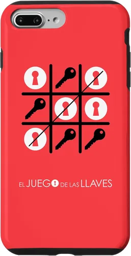 Vista 9 de Funda para iPhone 14 El Juego de las Llaves - Rojo