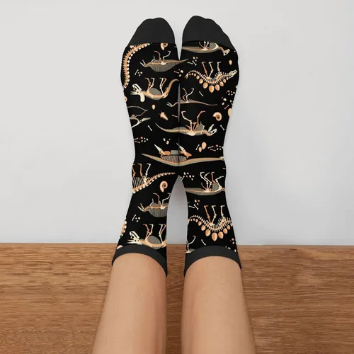 Vista 3 de Calcetines divertidos de vestido redondo para hombres y mujeres