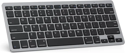 Vista 13 de OMOTON Teclado Bluetooth compatible con iPad A16 de 11ª y 10ª generación, iPad 10.2 (9ª/8ª/7ª), iPad Pro de 13/12.9/11 pulgadas, iPad Air/Mini y más