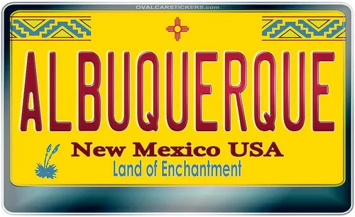 Vista 3 de CafePress ALBUQUERQUE New Mexico - Taza grande para placa de matrícula de 15 oz (15.0 fl oz)