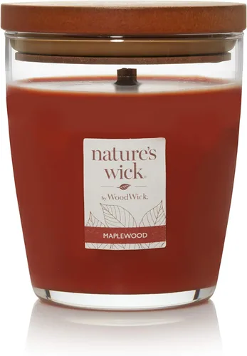 Vista 10 de Nature's Wick Vela perfumada de miel y mandarina de 10 onzas