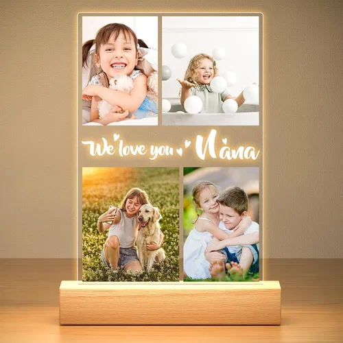 Vista 13 de KoxSmar - Marcos de fotos personalizados, marcos de fotos personalizados, regalos de cumpleaños personalizados para el día del padre, para papá
