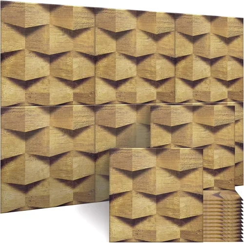 Vista 12 de BUBOS Paquete de 8 Paneles Acústicos de Arte Panel de Pared Insonorizado, 47.2X31.4 Pulgadas Panel Absorbente de Sonido, Paneles de Pared Acústicos