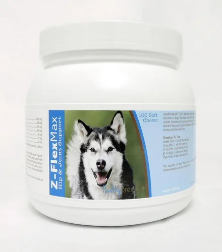 Vista 68 de Healthy Breeds Afghan Hound Z-Flex Max - Masticables suaves para cadera y articulaciones, 100
