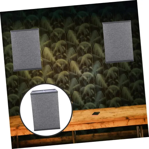 Vista 7 de Didiseaon Cubierta de lámpara de pie de lino, pantalla de lino de estilo simple, fácil de instalar para decoración del hogar, familiares y amigos
