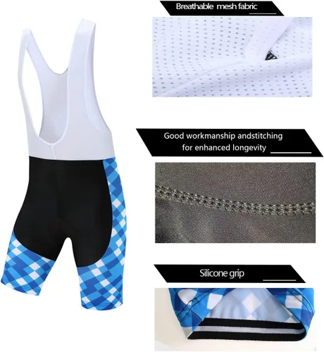 Vista 98 de Coconut Ropamo CR - Conjunto de camiseta de ciclismo para hombre, con cremallera y bolsillo con pantalones cortos con acolchado 4D