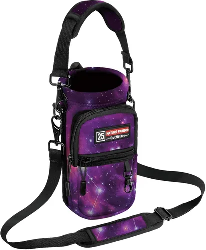 Vista 7 de NATURE PIONEOR Water Bottle Holder with Strap for 25oz/32oz/40oz/64oz