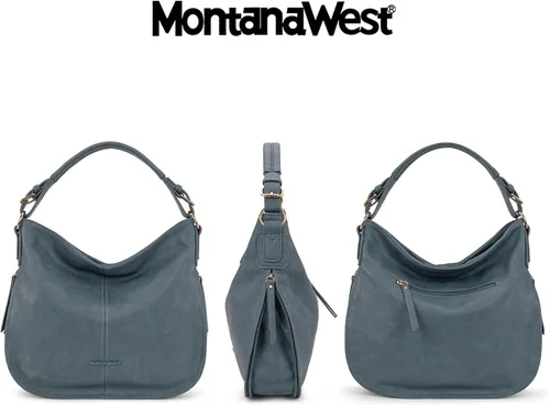 Vista 3 de Montana West Bolsos Hobo para mujer Bolsos de hombro y bolsos
