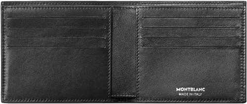 Vista 2 de Montblanc MB M_gram 4810 LT Wallet 8cc Mens BK Black One