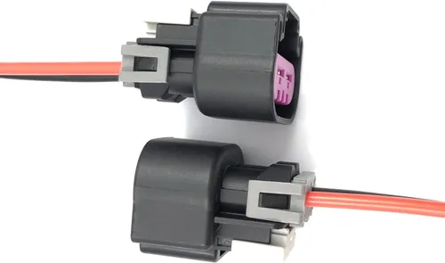 Vista 2 de FainWan Juego de arnés de interruptor de conector de coleta de ventilador eléctrico de 2 piezas, compatible con G-M Che-vy Truck 2005-2012