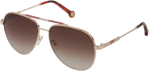 Vista 2 de Gafas de sol CH de Carolina Herrera SHE 150 dorado rojo 0300