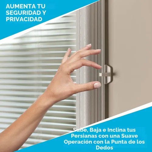 Vista 4 de ODL Persianas Adicionales para Puertas de Marco Elevado - Mejoras para el Hogar - Fáciles de Instalar, Usar y Mantener - Innovadoras Persianas