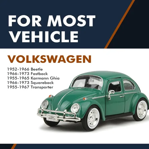 Vista 2 de PM Auto Juego de 4 amortiguadores delanteros y traseros compatibles con Volkswagen Beetle 1952-1966