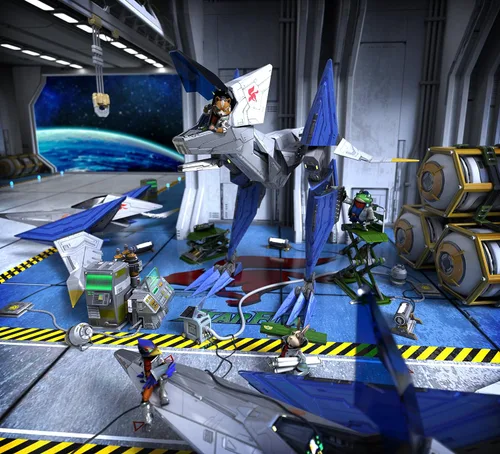 Vista 5 de Star Fox Zero + Star Fox Guard - Nintendo Wii U