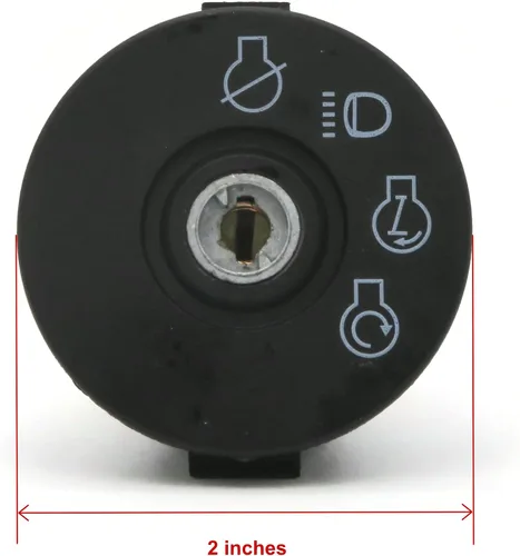 Vista 2 de The ROP Shop Interruptor de arranque de encendido con llaves para cortacésped Gravely Mini-ZT 1434 915052