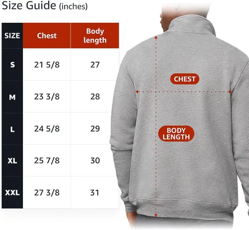 Vista 6 de Gravity Is a Myth Zip Pullover - Illustration Fleece Pullover - Printed Pullover