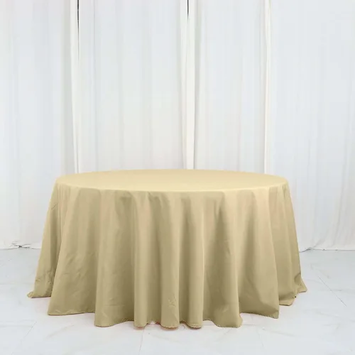 Vista 76 de Efavormart - Mantel cuadrado de lino de poliéster sin costuras, 54 x 54 pulgadas, color beige, para banquetes de boda, fiesta, restaurante