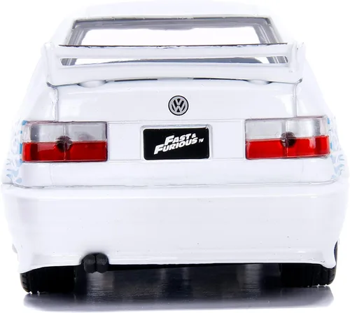 Vista 5 de Jada Fast & Furious 1:32 Jesse's Volkswagen Jetta - Coche fundido a presión, juguetes para niños y adultos