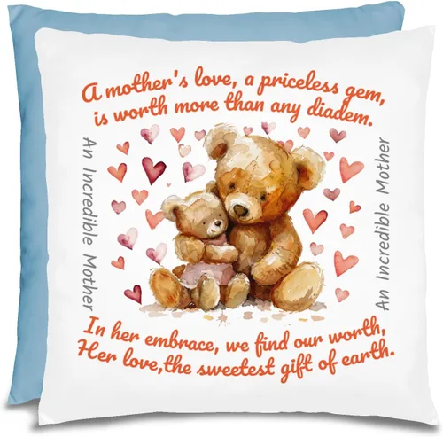 Vista 34 de Almohada para el día de la madre para mujer, almohada personalizada, regalos para mamá, regalos para mamá, almohada para mamá