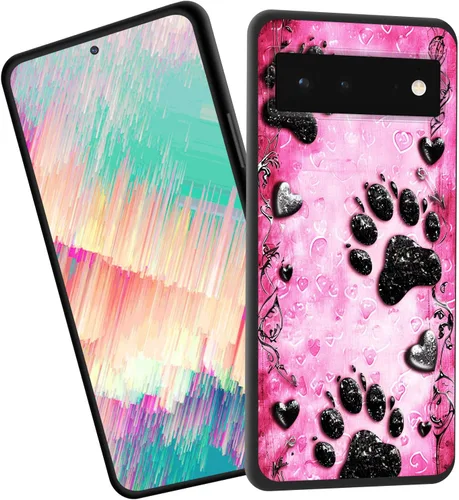 Vista 71 de Funda delgada para Google Pixel 4 XL, funda delgada de silicona de TPU suave a prueba de golpes para Google Pixel 4 XL, cruz negra