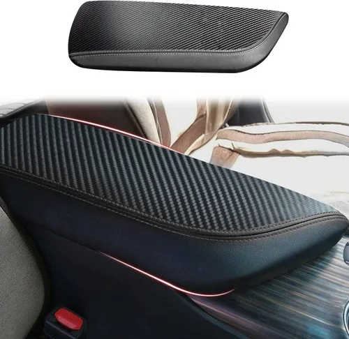 Vista 16 de Funda de reposabrazos adecuada para Toyota Camry 2007-2011 de cuero para consola central reposabrazos almohadilla protectora