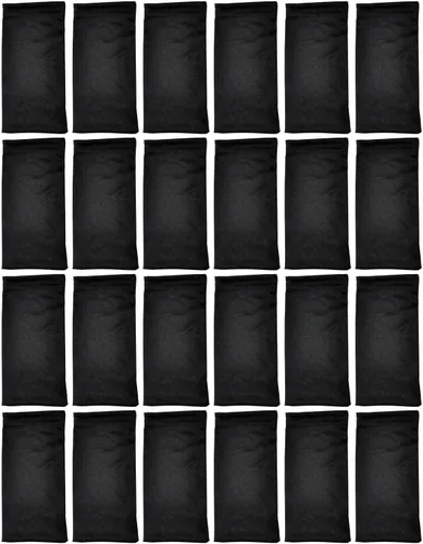 Vista 6 de OWL Bolsas a granel para gafas microfibra suave limpieza caso bolsa negro 12 negro