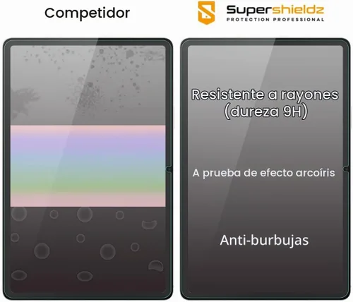 Vista 2 de Supershieldz Protector de pantalla diseñado para Samsung Galaxy Tab S8 / Galaxy Tab S7 (11 pulgadas) (vidrio templado), antiarañazos, sin burbujas