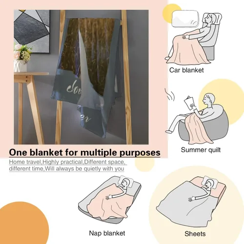 Vista 7 de Las mantas personalizadas con imágenes de collage son una manta personalizada para niños, adultos, familia, recuerdo, 35.4 x 27.6 pulgadas