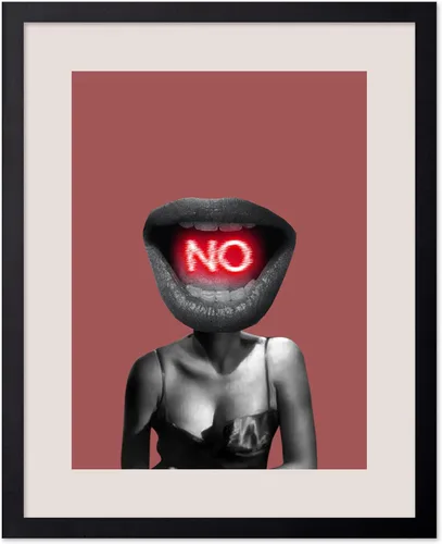 Vista 92 de Poster Master Impresión de labios dorados, póster de mordida de labio, arte moderno y minimalista, regalo bohemio para hombres y mujeres, diseño